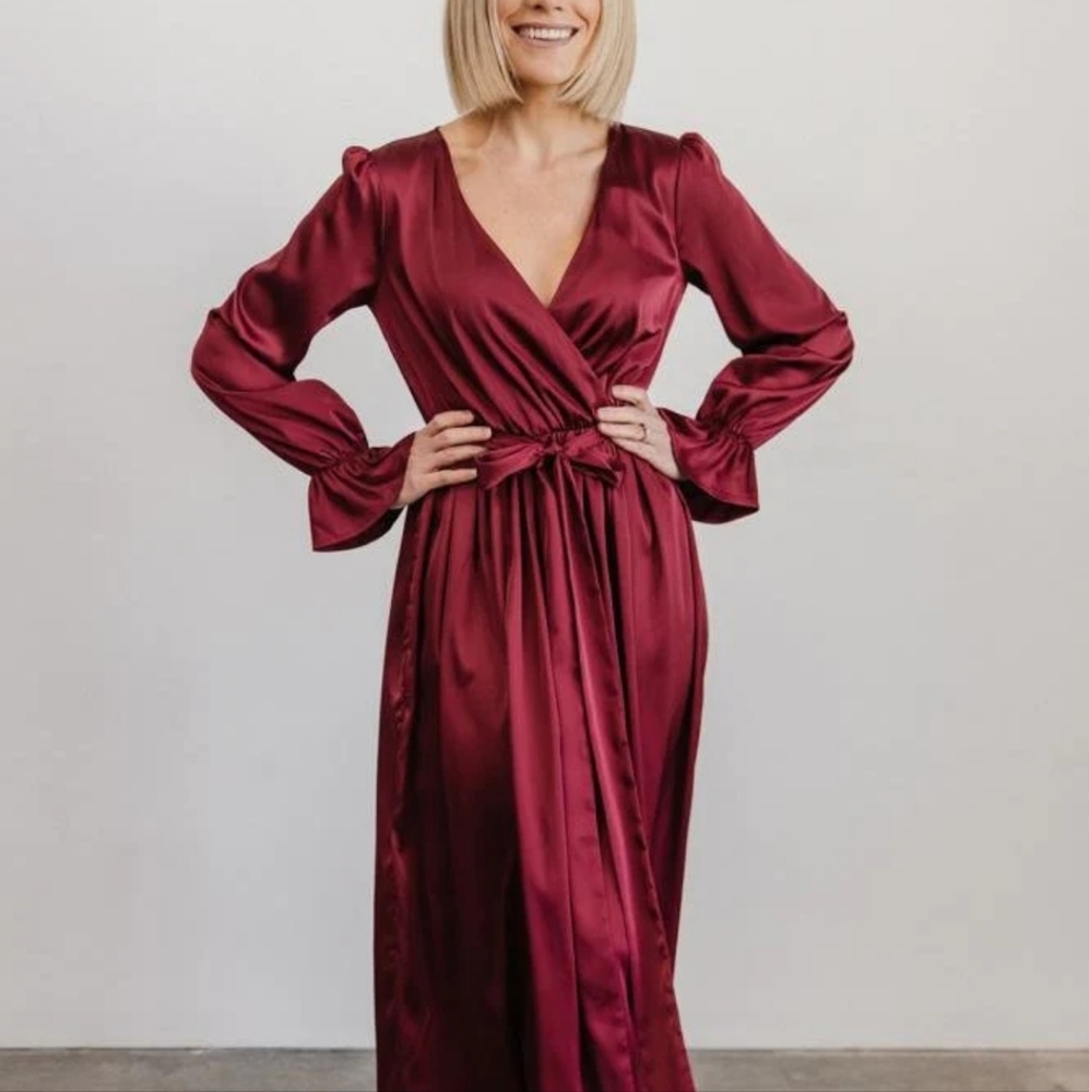 Baltic Born Holly Satin Maxi